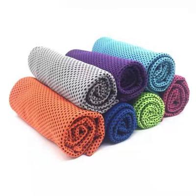 China Wholesale QUICK DRY Gym Towel Factory Use Custom Logo Cooling Breathable Cooling Towel for sale