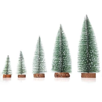 China Mini DIY Christmas Tree Photography from Zerolife Popular Wooden Christmas Tree Props Santa Claus Merry Christmas Tree Decorations Noel Natale Happy New Year 2022 for sale