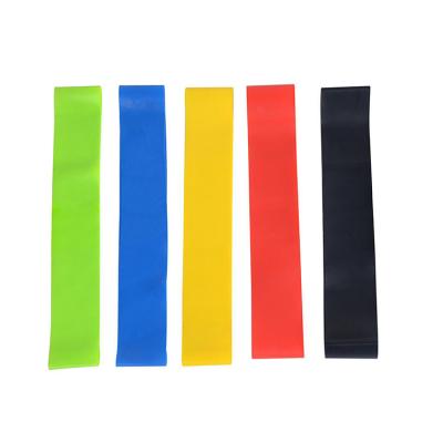 China Durable Highly Elastic Sport Yoga Pull Band Training Strap Exercise Band for sale