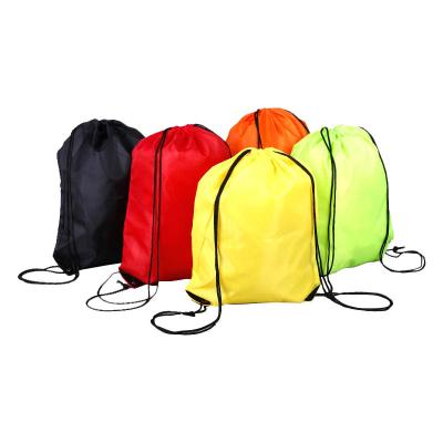 China Durable School Style Backpack Bags Students Drawstring Backpack for sale