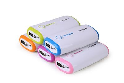 China Mini 5600mAh Emergency Mobile USB Power Bank With 18650 lithium batteries for sale