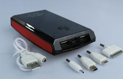 中国 18650 15000mah 再充電可能な李 Po 力銀行、ポータブル外的な二重 Usb の充電器 販売のため