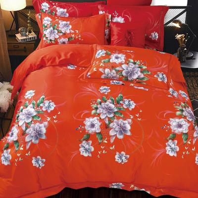 China Nondisposable Hot Sale Home Textile Chinese Personalized Printed 100% Cotton Bedding Set for sale