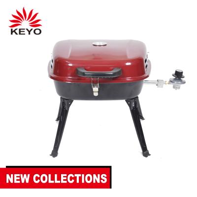 China Easily Assembled Foldable Gas Grill Portable Gas Grill Used BBQ Grills Propane Te koop