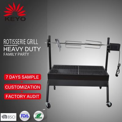 Cina Easily Assembled Stainless Steel Pig Rotisserie BBQ Grill Grills Electric Pork Roaster in vendita