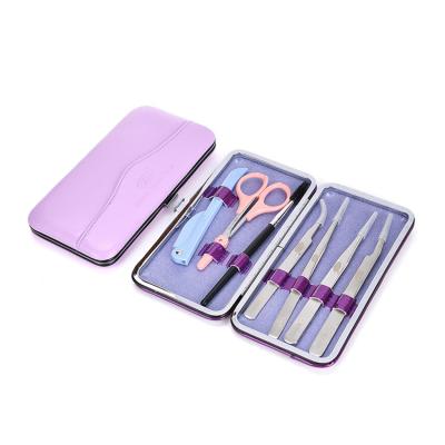 China Curved Top Quality Tweezers Tools Coffin For Professional Eyelash Extension for sale