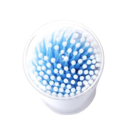 China 100 Pcs Clean Brush Eye Lash Detergent Brush Eyelash Stick 2mm Diameter for sale