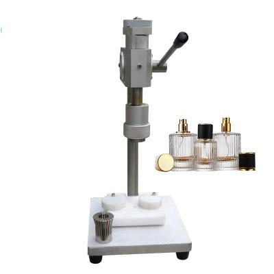 China Suitable for a variety of types of perfume bottle manual pump lid perfume crimping machine for 13mm 15mm 18mm 20mm perfume crimping tool for sale