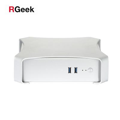 China RGeek X3 2.0 HTPC Desktop Computer Desktop Case USB Recessed Mini ITX PC Case for sale