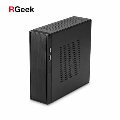 China RGeek 2019 popular high quality universal aluminum itx computer case mini desktop for sale