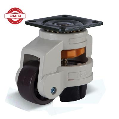 China 60F/S 50mm Contemporary High Quality Leveling Adjustment Caster PlateSelf Leveling Foot Activated Casters for sale