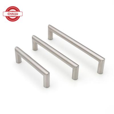 China Contemporary Furniture T Bar Cabinet Door Handles Stainless Steel Pulls Knobs Kitchen Drawer Handles for sale