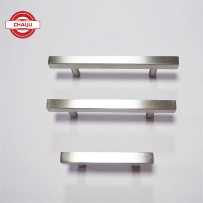 China Contemporary Square Kitchen And Bathroom Cabinets Cupboard T Bar Cabinet Handles Drawer Pulls for sale