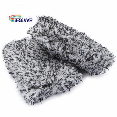 Cina Il lavaggio dell'automobile foggia il lavaggio dell'automobile della peluche di Microfiber riempie 21x14x6cm in bianco e nero in vendita