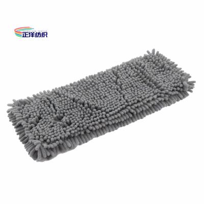 China Cabeça de Grey Chenille Heavy Duty Mop do espanador da limpeza da poeira de 18 polegadas à venda