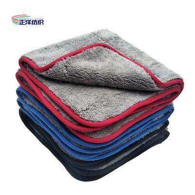 Cina Panno lavabile spesso extra dell'essiccazione dell'automobile di dimensione media 40x60cm Microfiber dei panni di 1000gsm Microfiber in vendita