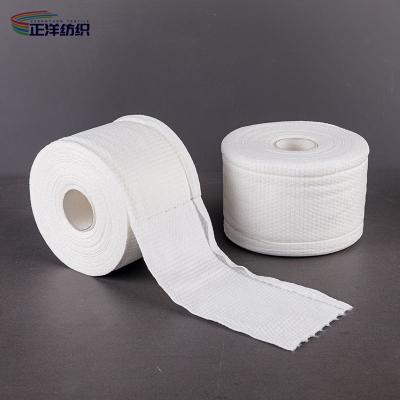 Cina Asciugamano di pulizia eliminabile non tessuto del fronte 80GSM Microfiber dei panni eliminabili di Spunlace in vendita