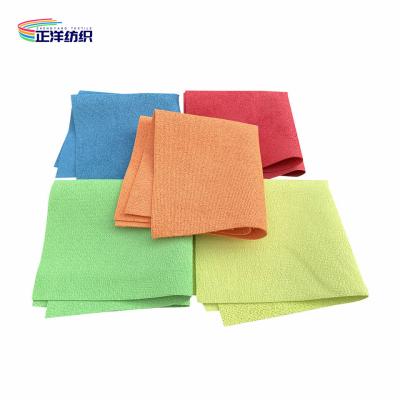 China 32x32cm Auto, das Rags Chamois Cloth Microfiber PU-Beschichtungs-Auto-Poliertücher säubert zu verkaufen