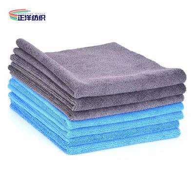 China Selbstedgeless glatter fusselfreier Stoff professioneller Autopflege Microfiber putztücher 350gsm 40x40cm zu verkaufen