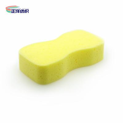 China cojín de alta densidad amarillo grande de la esponja de Cleaning&Washing del coche de 8 formas de los 23x11.5x5.5cm en venta