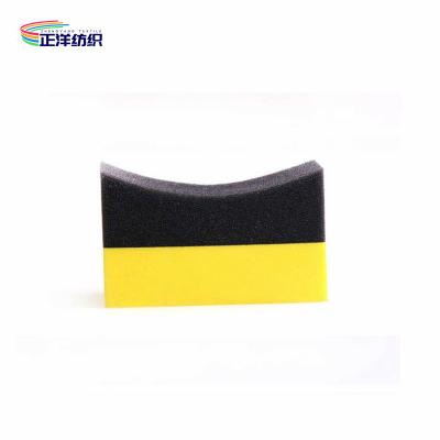 China Cera de pulido EVA Tyre Cleaning Sponge Car del túnel de lavado de los 3.5X10X6CM que encera la esponja en venta