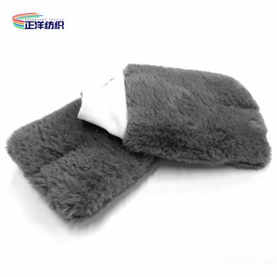 China El detalle libre del coche del rasguño equipa guantes del túnel de lavado de la microfibra de los 28x16cm 80g Grey Soft Plush 1000gsm en venta