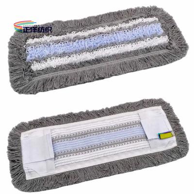 China 15x54cm Microfiber Mop Duster Medium Industrial Marble Floor Cleaning en venta