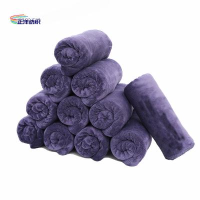 China Microfiber Cleaning Cloth 40x80cm 300gsm Beauty Towel Body Towel For Beauty Salon Special Made Towel à venda