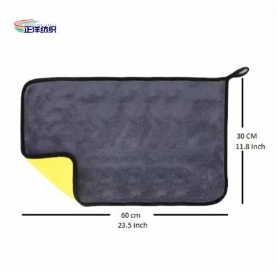 중국 Coral Fleece Wash Microfiber Cloth Car Cleaning Microfiber Towel Car Drying Absorbent Towel 판매용