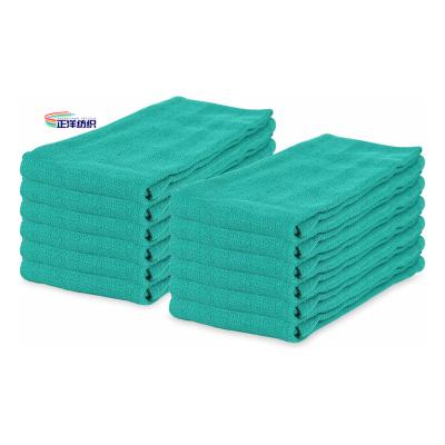 中国 Green Surgical Towel Surgery Huck Hand Towel 40x60cm 100% Cotton Disposable Medical Sterile Operation Towel Hospital Use 販売のため