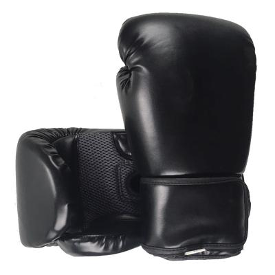 China Actearlier Muttahida Majlis-e-Amal Comfortable Training Custom Design 8OZ 10OZ 12OZ 14OZ PU Adult Black Boxing Gloves for sale