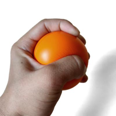 China ActEarlier Toy Stress Relief Ball Custom PU Stress Ball 6.3cm Foam Kids Ball Eco-friendly Material Anti Stress Ball for sale