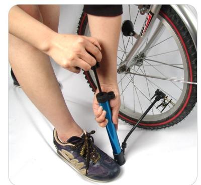 China Inflate Mini Hand Cycling Air Bicycle Pump Portable Cycle Road Bike Air Products ActEarlier MTB Inflator Hand Pump Wholesale for sale