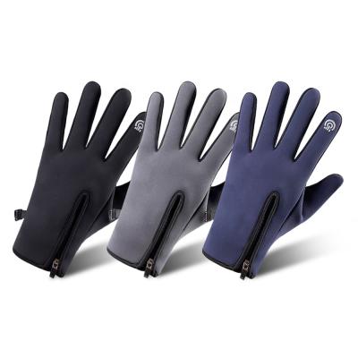 China Breathable Winter Sport Ski Fleece Windproof Warm Selling Gloves Comfortable Durable Amazon Waterproof for sale