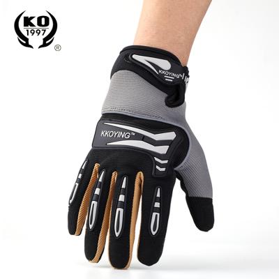 China Wholesale Work Winter Snow Warm Black Anti-Slip Microfiber Glove Sports Touch Screen Mechanical Gloves for sale