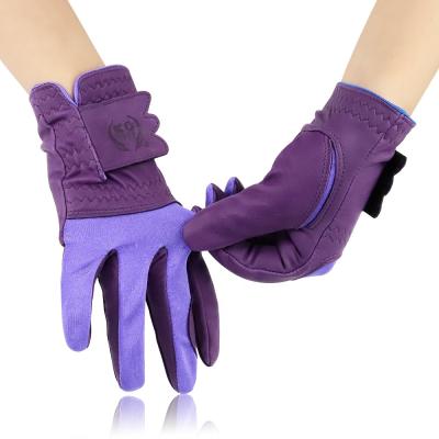 China New Design Fashion Waterproof Soft Baby Whip Custom Golf Gloves for sale