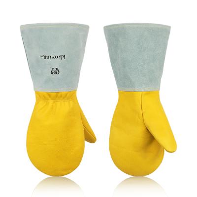 China Good Quality Anti Skid Anti Heat Cooking Long Oven Barbecue Gloves Household Baking Gloves for sale