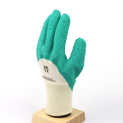 China Amazon Hot Sale Anti-Slip Nitrile Nylon Work Gloves Knitted Safety Project Electrical Gloves for sale