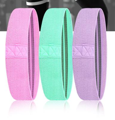 China Simple Design Durable Adjustable Workout Booty Yoga Stretch Band Yoga Hip Resistance Bands for sale