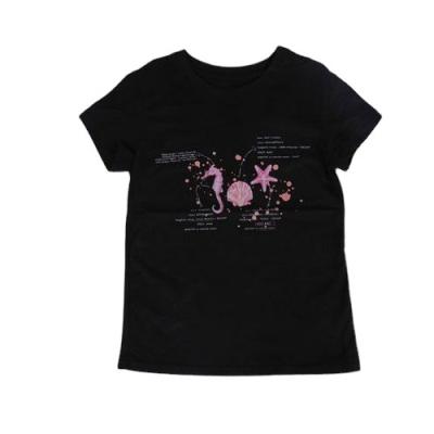 China Regular Hot Selling Ladies Fashion Summer Round Neck Printed Cotton Streetwear T-shirt For Woman for sale