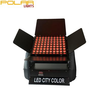 China Project Factory Price Waterproof IP 56 LED Wash 180*9W RGB LED City Light Color For Projector Building Events for sale