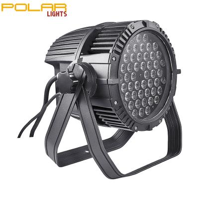 China Hot Selling 54pcs Waterproof RGBW DMX512 Event Led Par Light For DJ Disco Stage Par Lighting for sale