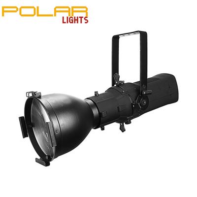 China Ellipsoid TV Channel Theater Led Performance Light 10 Degree 200w Profile Spot Light For Concert Show Event Church for sale