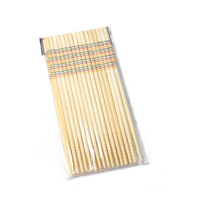 China Viable China Made Custom Personalized Branded Printed Art Reusable Round Family Wedding Favors Raw Material Sushi Bamboo Chopsticks for sale