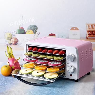 China Home Use 350W 5 Tray Big Space Home Food Special Fruit Dryer Rotating Food Dehydrator for sale