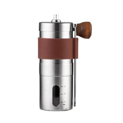 China New Type Outdoor Portable Coffee Grinders Hand Manual Stainless Steel Coffee Grinder for sale