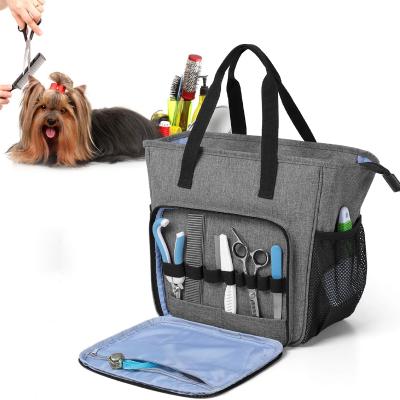 China Dog Grooming Bag Puppy Pet Wash Bag Dog Shampoo Organizer Bag Pet Grooming Cleaning Bag for sale