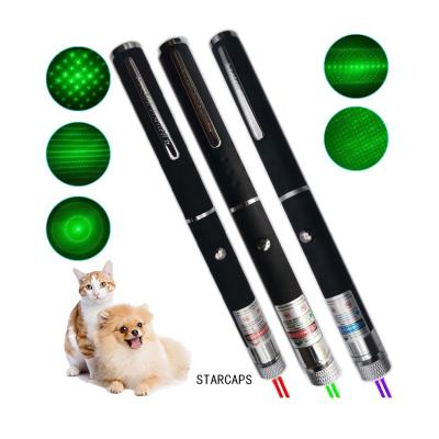 China Easy Operation 3 Packs Laser Indicator for Cats Dogs Pet Toy Indoor Interactive Chase Cat Lazer Indicator Pen Tease Dog Handheld with Starcaps for sale