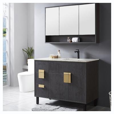 China Environmental Friendly High End Hot Selling Bathroom Cabinet With Under Sink Custom Design Bathroom Cabinet With Wholesale Price for sale