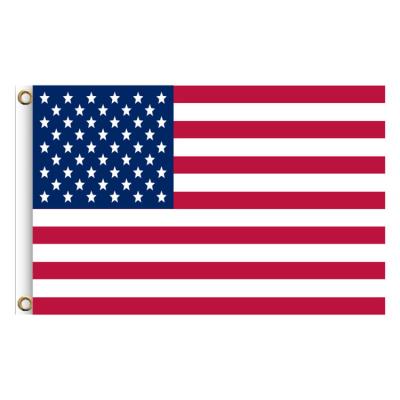 China Health Care Institutes Fast Delivery Custom Digital Printing Large Size Polyester USA Flag Country Flag Banner for sale